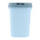 Indoor Trash Can Sky-Blue Plastic 1pack 1