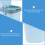 Indoor Trash Can Sky-Blue Plastic 1pack 7