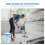 Indoor Trash Can Sky-Blue Plastic 1pack 9