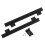 6pcs durable steel insulation hasp locks, red safety locks 6