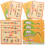 10Pièces Carnet Lecture Éducatif Enfants Motifs 5