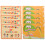 10Pièces Carnet Lecture Éducatif Enfants Motifs 1