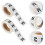 6pcs E27 to G9 lamp bulb adapter converter, practical light socket 11