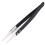 4 Pcs Replaceable Tips Anti-Static Tweezers Ceramic Precision Angled 10