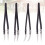 4 Pcs Replaceable Tips Anti-Static Tweezers Ceramic Precision Angled 11