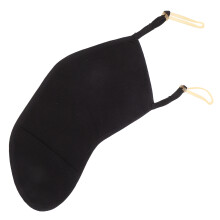 Violin Chin Rest Pad Cover Black For Violin Accessory 1pcs