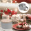 round cookie containers airtight lids metal candy storage tins grey 11
