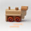 20 Pcs Solid Wood Small Dowels Child 3.30x0.80x0.80cm Beige 5