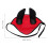 Ear Bonnet Horse Face Mask Breathable Mesh 1pcs 2