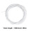 White Curtain Hooks & Rods With 10m String & 20pc Hooks 2