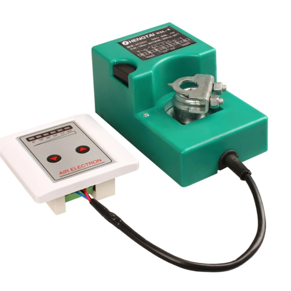 Electric Air Damper Drive 24Vdc 220Vac 16Nm Manual Actuator With 5-Position Controller 50S Switch Valve Ac220v 9084446025163