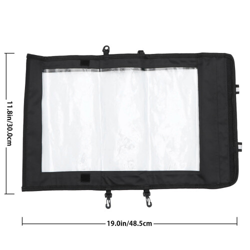 foldable waterproof map bag transparent for home office outdoor 1