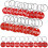 30 Pcs Digital Key Tag Number Badges Cloakroom Tags Identification 6