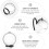 2 sets kids eating practice tableware, bendable baby fork spoon 9