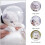 2 sets kids eating practice tableware, bendable baby fork spoon 10
