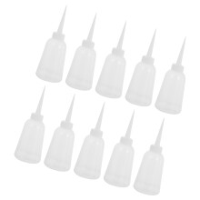 10pcs plastic oil bottles with pointed nozzle for sewing machines