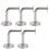 Handrail Support Bracket Silver For Enhanced Stair Safety 5pcs 7
