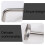 Handrail Support Bracket Silver For Enhanced Stair Safety 5pcs 9