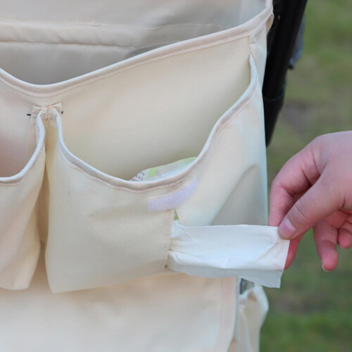 8 Compartment Storage Bag For Pushchairs And Strollers Splashproof Hanging Organizer Fits Most Diaper Attachments 1