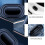 Durable Car Door Shock Absorber Pads Easy Installation Black 7