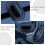 Durable Car Door Shock Absorber Pads Easy Installation Black 6