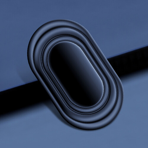 Durable Car Door Shock Absorber Pads Easy Installation Black 2