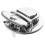 Worgeous Make Supplies Lock Accessories 4.70x4.70x2.50cm Silver 9