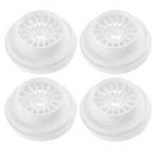 4Pcs Lightweight Plastic Spool Pin Caps for Sewing Machine Use White