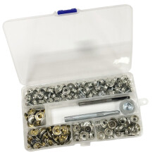 50 Pairs Marine Heavy Duty Snap Fastener Kit Screw Button