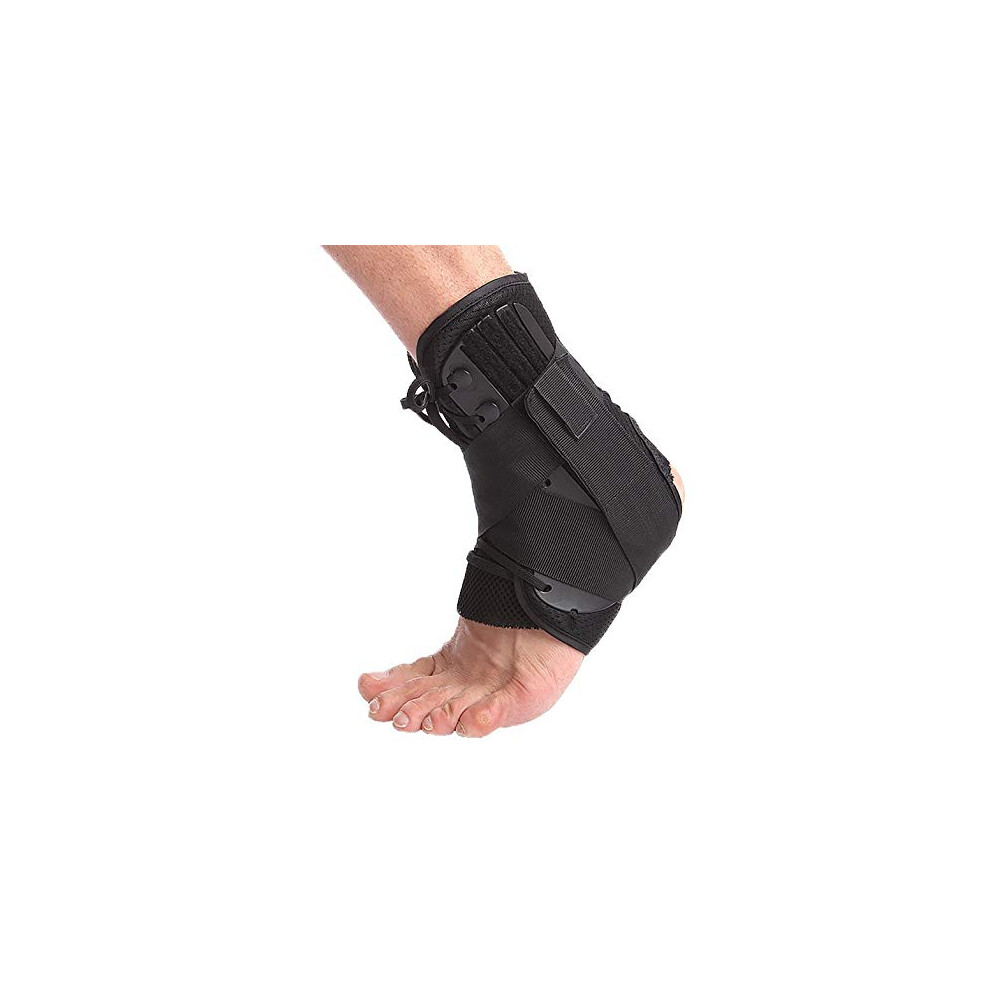 Compression Ankle Brace For Running And Basketball Injury Recovery Sprain Support Size Large Includes 1 Brace