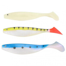 20243pcs T Tail Fishing Bait Silicone Soft Simulation Lure Bait for Saltwater Freshwater Fishing