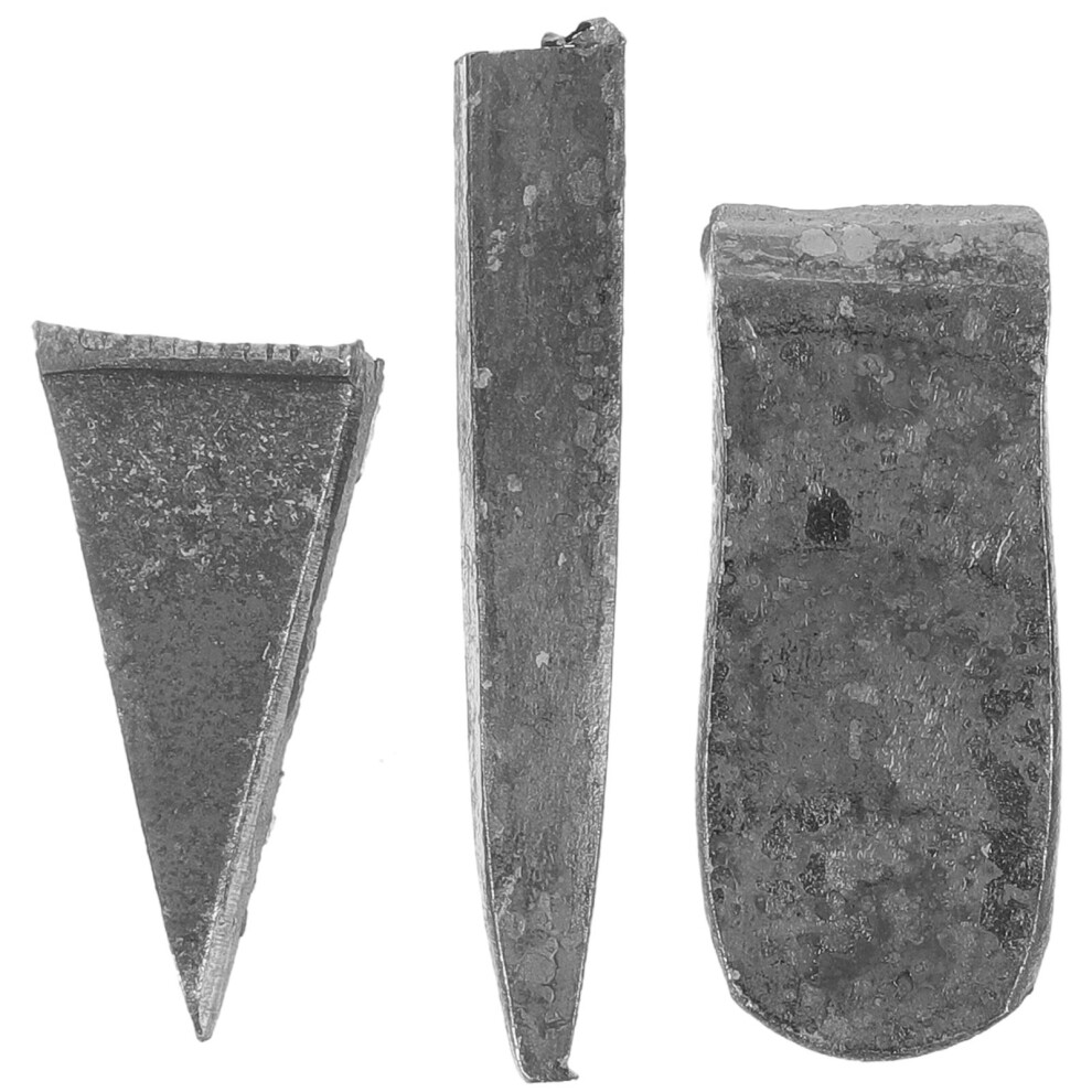 Worgeous 3Pcs Hammer Handle Wedge Iron Reinforcing Repair Part 3244026915987