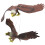 2pcs Realistic Plastic Eagle Decorations Toys For Garden 11