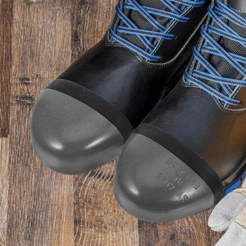 Mlins  2 Pcs Steel Toe Inserts For Boots Belt Men Apparel Work Silver 2