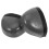 Mlins  2 Pcs Steel Toe Inserts For Boots Belt Men Apparel Work Silver 9