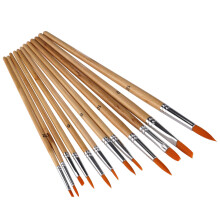 12 Pcs Paint Brush For Watercolor Model Painting Brushes Acrylic