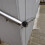 Masteelf  2 Pcs Chain Link Fence Post Floor Flange Handrail Head 11