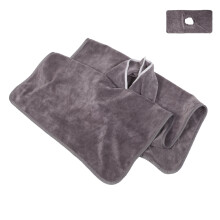 Massage Bed Cover Grey Microfiber 1pcs