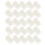 Raindrops Delicate Design Name Badge Holders 35pcs For Office Use 6
