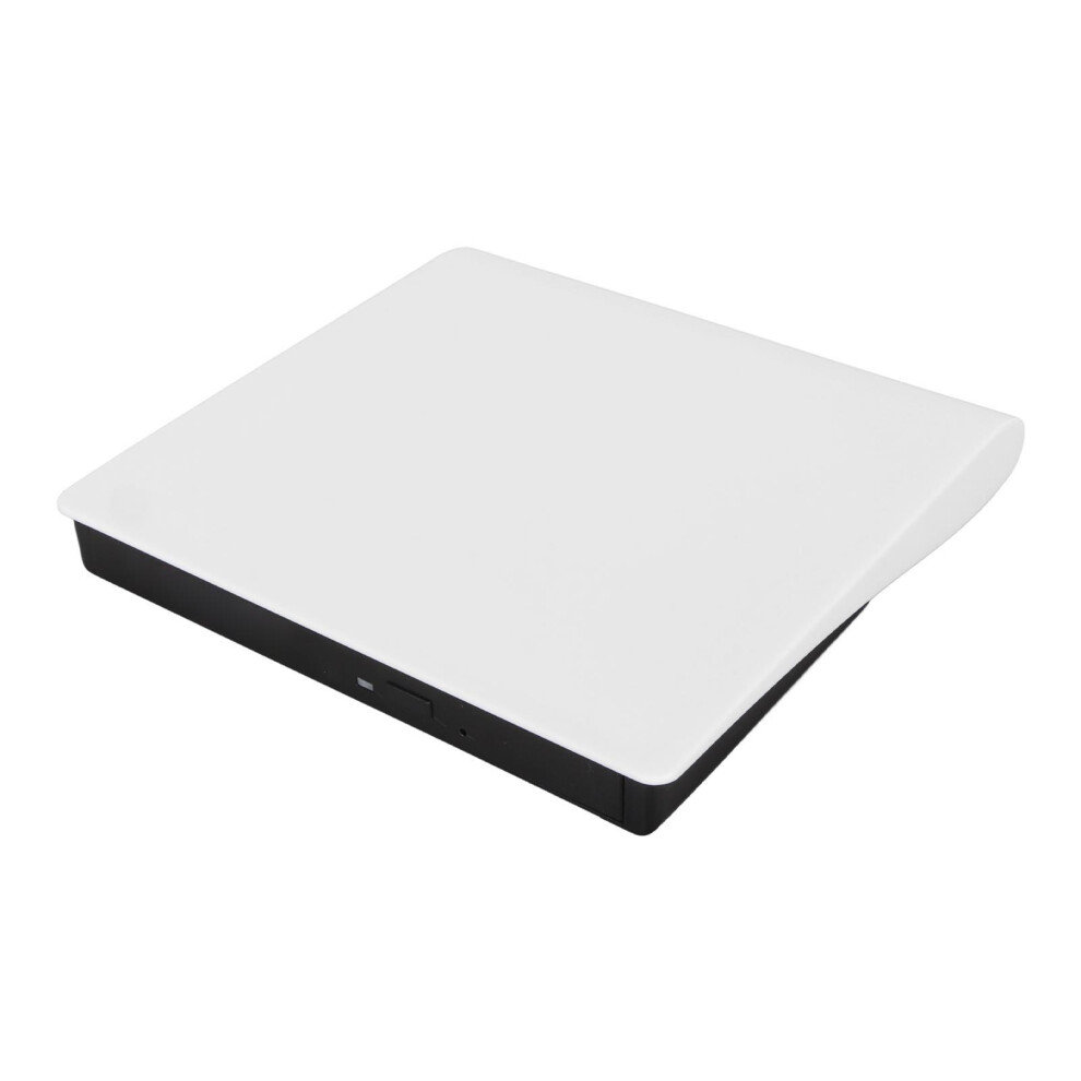 External Usb 3.0 Dvd Drive Reader Burner For Laptop/Pc White 7661351188422