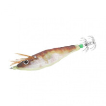 Fishing Squid Jigs Bait Squid Jig Hook Hard Fishing Lure with Luminous Effect for Ocean Boat River Pond FishingBrown