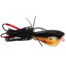 Lure Artificial Snakehead Shape Frog Soft Bait with Hook Fishing Accessory (010)