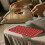 Heat Insulation Table Top Ironing Pad Red Silicone Mat 1pcs 11