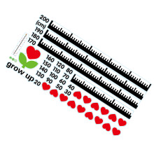Unbranded 2 Sheets Pen Light Led Lights Height Stickers 50x20cm