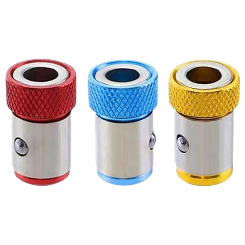 Magnetic Screwdriver Ring 3-Piece Chrome Vanadium Steel Precision Bit Holder Removable Bit For Furniture Installation-image-OPC-PKNC7JB-NEW