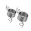 2 Pcs Knitting Tools Yarn Tension Ring For Finger Holder Thimble 4