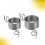 2 Pcs Knitting Tools Yarn Tension Ring For Finger Holder Thimble 10