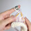 2 Pcs Knitting Tools Yarn Tension Ring For Finger Holder Thimble 7