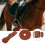 2 Pcs Horse Riding Strap Man Equestrian Belt Adjustable Belts 4