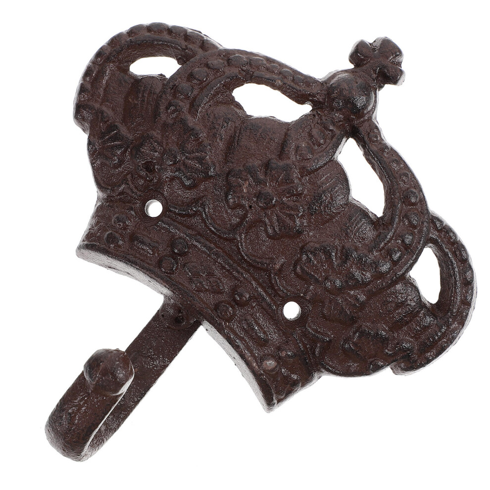 Wisiorek Na śCianę Z żEliwa W KształCie Korony, WieśNy Styl-image